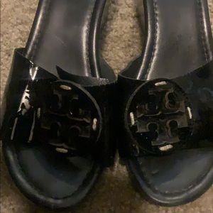 Tory Burch wedge sandal slip ins